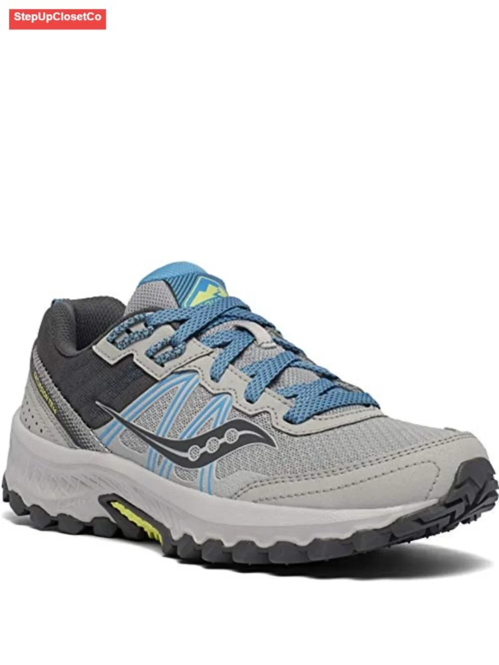 Trail Running Shoes with Cushioned Lace-Up Athletic Sneakers